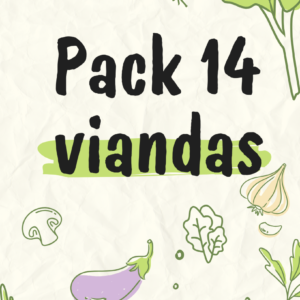 Pack de 14 viandas