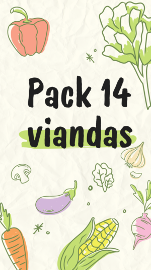 Pack de 14 viandas